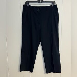 Nike golf Dri-Fit black woman’s Golf‎ pants size 10